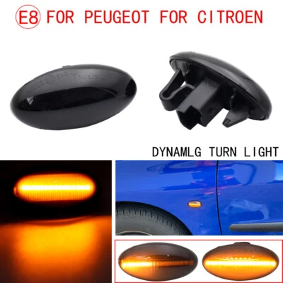 Luz intermitente marcador lateral peugeot 206 1998 1999 2000 2001 2002 2003-2006 Foto 1 de 4