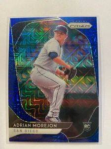 2020 Panini Prizm Adrian Morejon Blue Mojo Rookie /175 - Padres  - Picture 1 of 1
