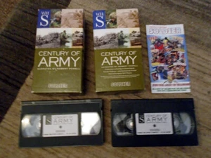 Century of Army - WHSmiths - Double VHS Tape Box Set - PAL- Good Condition - Picture 1 of 9