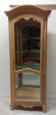 Витринный шкаф Ethan Allen из французского кантри неглазурованного фарфора Huch - Изображение 1 из 4