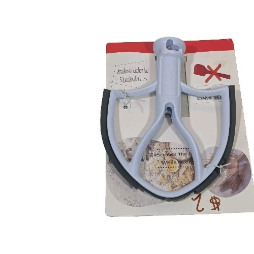 "New Metro Design Beater Blade for 5-Quart KitchenAid Bowl Lift Mixers, White"