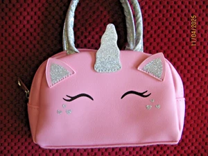 Sprinkles Toyz Mini Unicorn Pink Purse Tote Glitter Handles And Horn Cute - Picture 1 of 4