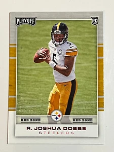 JOSHUA DOBBS 2017 Panini Playoff RED ZONE PARALLEL SP RC #207! CHECK MY DOBBS! - Picture 1 of 2