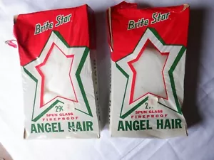 Vintage Brite Star Spun Glass Angel Hair (2) - Picture 1 of 3