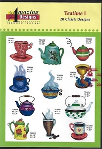 Amazing Designs: Teatime I (CD-ROM) - Imagen 1 de 2