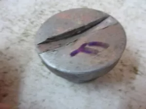 VINTAGE Harley IRONHEAD Sportster USED OEM PRIMARY COVER FILLER/ADJUSTOR CAP - Bild 1 von 11