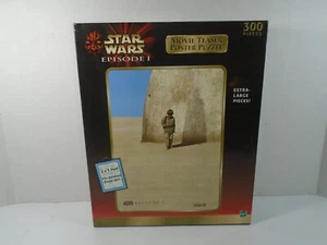 ROMPECABEZAS DE PÓSTER TEASER DE PELÍCULA HASBRO--STAR WARS EPISODIO 1--300 PIEZAS 1999 (NUEVO) - Imagen 1 de 6