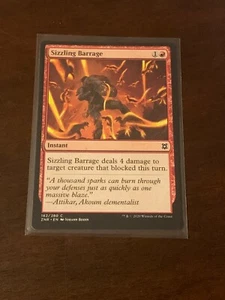 Magic the Gathering Zendikar Rising Sizzling Barrage - Picture 1 of 2