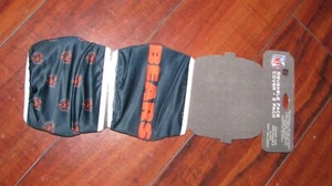 Foco NFL Juego de Máscara de Campo Chicago Bears Fútbol Paquete de 2 NUEVO - Imagen 1 de 3
