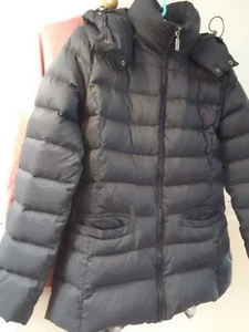 ~BENETTON DUCK DOWN FILLED WARM JACKET extra thick lightweight UK 8-10 - Picture 1 of 17