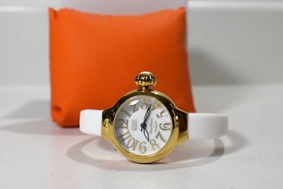 Glam Rock Women's Miami Beach Art Deco Watch White Dial White Rubber - Image 1 of 4