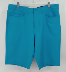 G-MAC APPAREL BLUE TECH SHORTS MEN SIZE 34 NWT Golf, hiking, camping, sporting - Picture 1 of 14