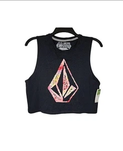 NWT! Junior's Volcom Crop Tank Top Size XS - Picture 1 of 6