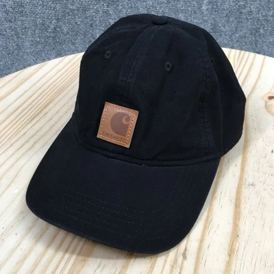 Gorra de béisbol Carhartt unisex negra talla única ala curva ajustable Foto 1 de 4