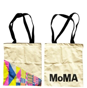 Bolso de Mano MoMA 2019 Nuevo Edificio Conmemorativo Algodón Lona NUEVO - Imagen 1 de 4