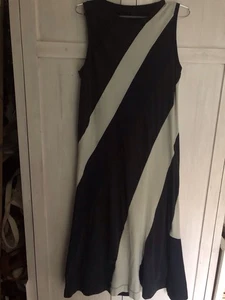 Wunderschönes ärmelloses Kleid von COS, Gr. L, weiß/marine Querstreifen, 1A - Bild 1 von 7