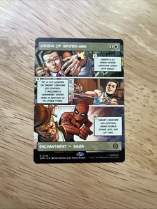 Origin of Spider-Man (Borderless) Marvel's Spider-Man MTG NM - Picture 1 of 1