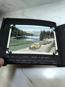 Incredible 1920 Yellowstone Park WEDDING\HONEYMOON Scrapbook/Photo Album FULL - Picture 1 of 24