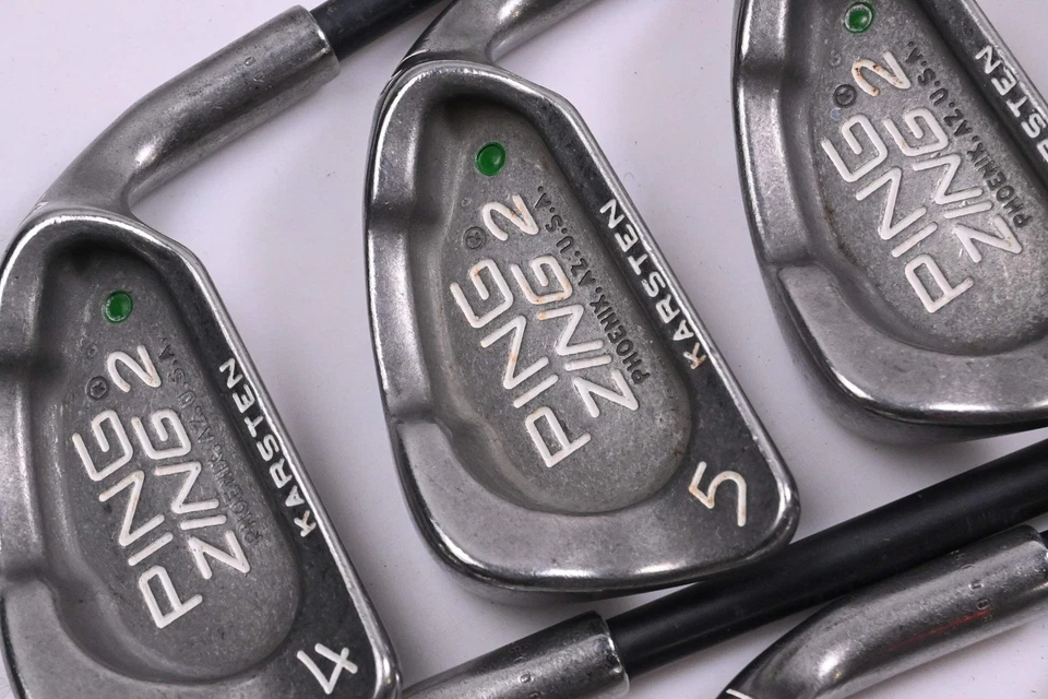 Ladies Ping Karsten Zing 2 Irons / 4-PW+SW / Green Dot / Ladies Flex Ping U34 - Image 1 of 4