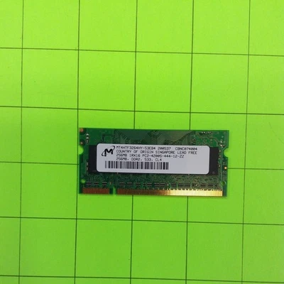 MT4HTF3264HY-53EB4 256MB DDR2-533 (PC2-4200) PC2-4200S Random Access Memory RAM - Image 1 of 2