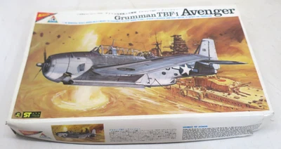 Nichimo 1/48 Grumman TBF-1 Avenger Model Kit #S-4809-900 - Image 1 of 4