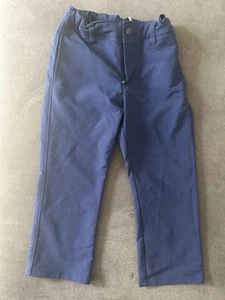Under Armour Toddler Boy Navy Blue Dress Casual Golf Pants Size 3T Adjustable - Picture 1 of 5