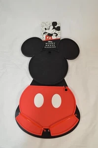 Disney Mickey Mouse Silicone Trivets Set NEW Black Red Mickey Outline T4 - Picture 1 of 3