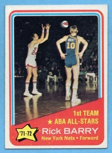 1972-73 Topps #250 Rick Barry EX ARRUGA All-Star Golden State Warriors A8741 - Imagen 1 de 2