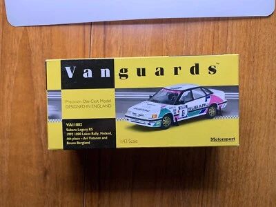 Vanguards Corgi 1:43 Subaru Legacy RS 1992 1000 Lakes Rally VA11802 Foto 1 de 4
