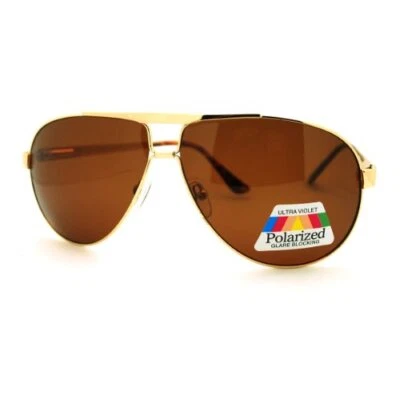 Gafas de sol con lentes polarizadas para hombre corredor piloto moda tonos UV400 Foto 1 de 2