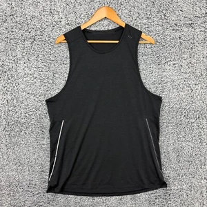 Lululemon Shirt Mens Large Black Fast Free Tank Sleeveless Running Active Gym L - Picture 1 of 11