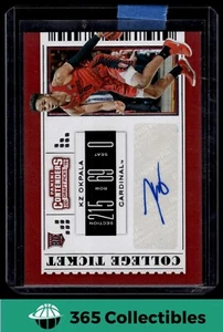 2019 Contenders DP KZ Okpala AUTO RC #72 Basketball Cardinals - Picture 1 of 2