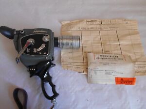 Beaulieu MR8 8mm clockwork Movie camera reflex control + Angenieux K3 Zoom Lens 