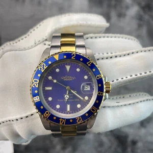 Vollmond Divers Watch AC8023 2-T Blue Gold - Picture 1 of 16