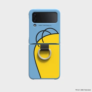 The Simpsons (HOMER) x Samsung Authentic Galaxy Z Flip4 Case Cover with Ring - Imagen 1 de 7