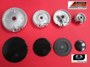 SPARTIFIAMMA + BRUCIATORI WHIRLPOOL MOD. ACMT-ACMK PIANO COTTURA 4 FUOCHI - Picture 1 of 1