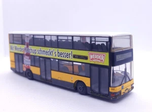 Rare Rietze 67512 MAN DN95 BVG Berlin Bus X34 Werder Ketchup Ad 2009 1:87 - Picture 1 of 8