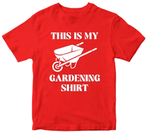 This is My Gardening Shirt T-shirt Gardening Maintenance Plants Novelty Gifts - Picture 1 of 14