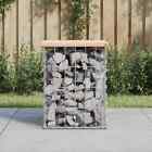 Vidaxl Garden Bench Gabion Design 33x31x42 Cm Solid Wood Pine Uk Hot