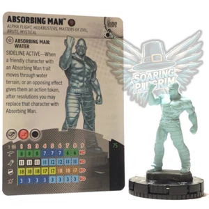Marvel Heroclix ABSORBING MAN (WATER) - 007f COMMON Smash and Destroy Set - Picture 1 of 1