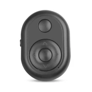 Remote Shutter Clicker Wireless Bluetooth Selfie Button D6X7 Black B2M3 - Afbeelding 1 van 12