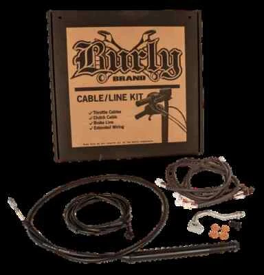 Burly Black 16in Handlebar Controls Kit for Harley Road Glide CVO 21-22 - Image 1 of 4