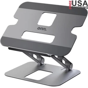 Multi-Angle Laptop Stand Adjustable Height Foldable Ergonomic Support Laptops US - Afbeelding 1 van 7