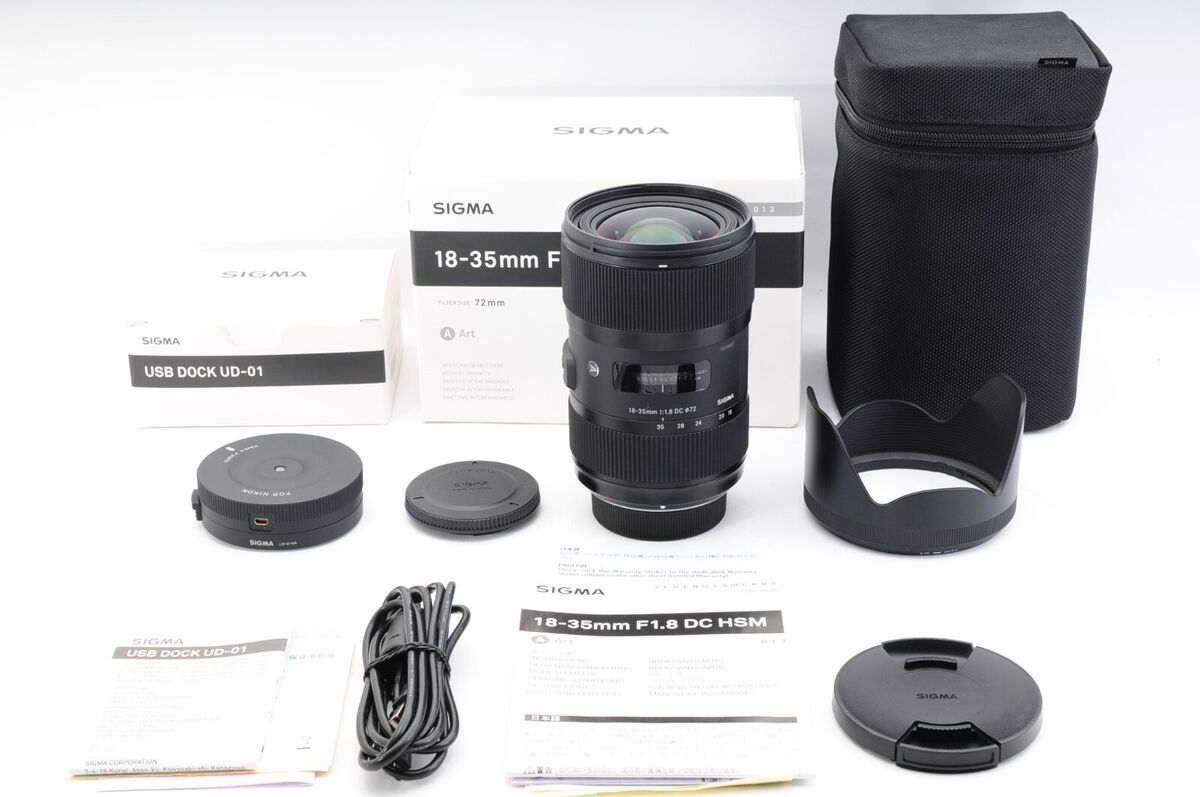 Sigma Art f/1.8 Camera Lenses 18-35mm Focal for sale | eBay Sigma Art f/1.8 Camera Lenses 18-35mm Focal for sale | eBay