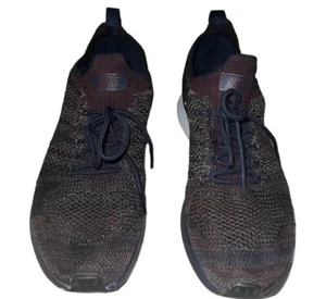 NIKE Mens Air Zoom Mariah Flyknit Sneakers Navy /maroon - Picture 1 of 7