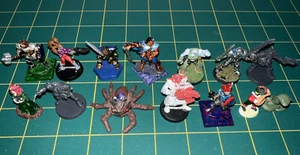 Dungeons & Dragons Dnd Grenadier, Ral Partha, Reapers, 20 Metal Miniatures VTG - Picture 1 of 15