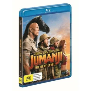JUMANJI THE NEXT LEVEL BLU-RAY, NEW & SEALED, 080420, FREE POST - Picture 1 of 1