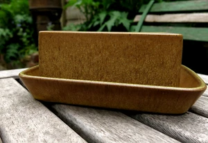 DENBY ROMANY STONEWARE LIDDED BUTTER DISH - 17 x 12cm approx - Picture 1 of 7