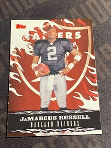 JaMarcus Russell 2007 Topps WalMart Red Hot Rookies #1 RC Oakland Raiders (EX) - Picture 1 of 5