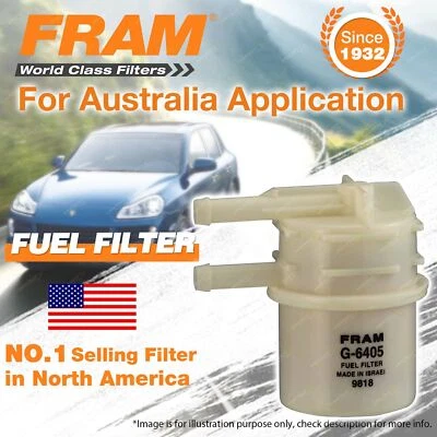 Fram Fuel Filter for Mitsubishi Lancer C11A C12A V  W C32 V C37W Refer Z346 - image 1 of 2